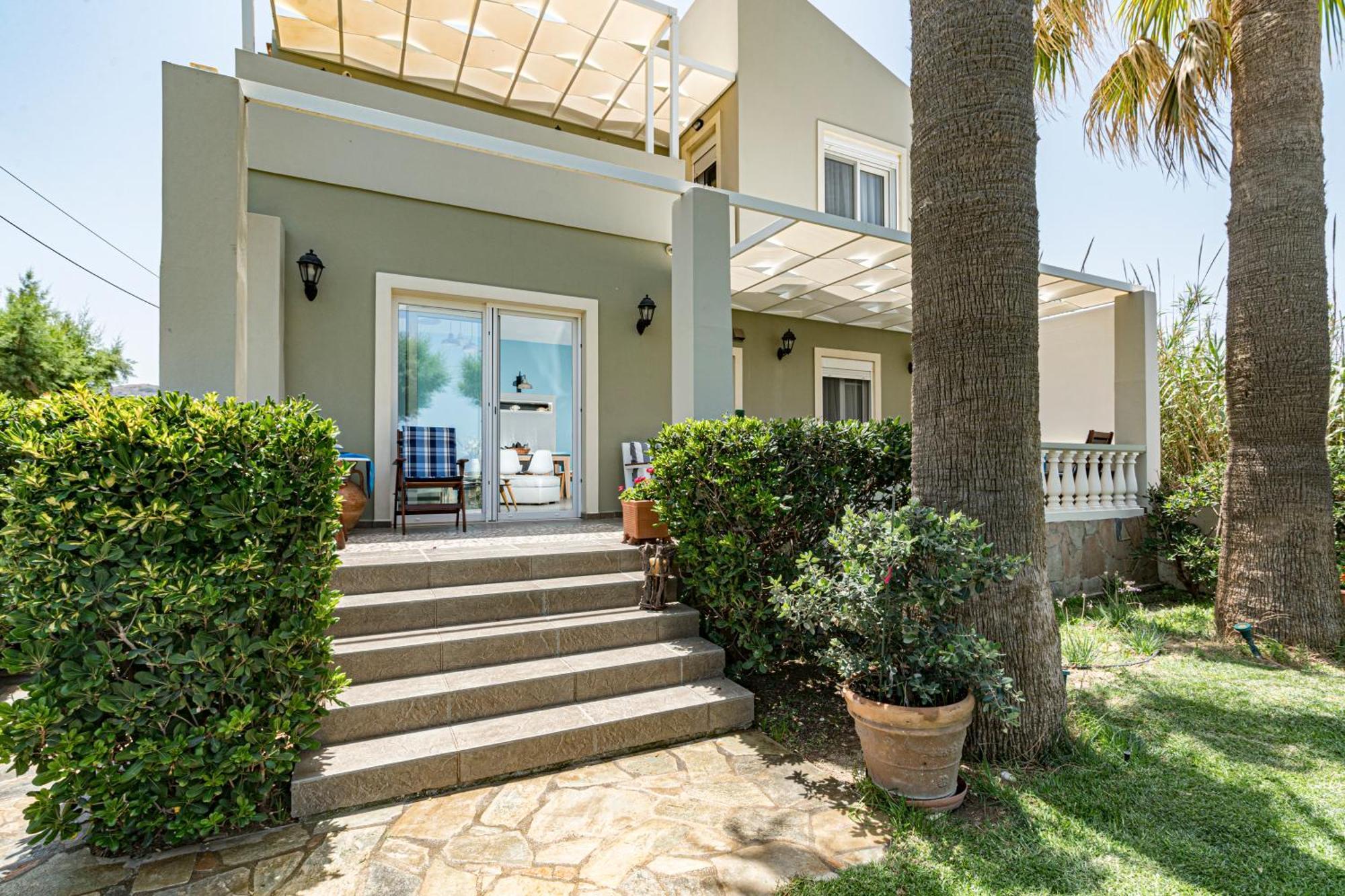 Big Blue Exclusive Beachfront Villa Kíssamos Buitenkant foto